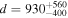 $d={930}_{-400}^{+560}$