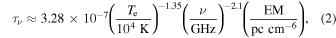 Equation (2)