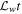 ${{ \mathcal L }}_{w}t$