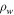 ${\rho }_{w}$