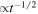 $\propto {t}^{-1/2}$