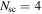 ${N}_{\mathrm{sc}}=4$