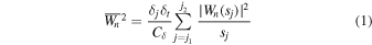 Equation (1)