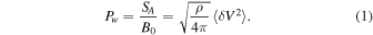 Equation (1)