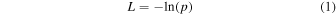 Equation (1)
