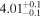${4.01}_{-0.1}^{+0.1}$