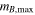 ${m}_{B,\max }$