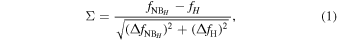 Equation (1)