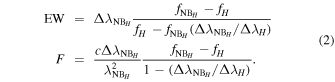 Equation (2)