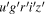 ${u}^{{\prime} }{g}^{{\prime} }{r}^{{\prime} }{i}^{{\prime} }{z}^{{\prime} }$