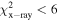 ${\chi }_{{\rm{x-ray}}}^{2}\lt 6$