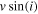 $v\sin (i)$