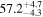 ${57.2}_{-4.3}^{+4.7}$