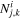 ${N}_{j,k}^{i}$