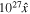 ${10}^{27}\hat{x}$