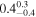 ${0.4}_{-0.4}^{0.3}$