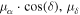 ${\mu }_{\alpha }\cdot \cos (\delta ),{\mu }_{\delta }$