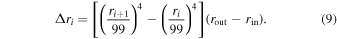 Equation (9)
