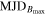${\mathrm{MJD}}_{{B}_{\max }}$
