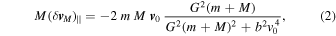 Equation (2)