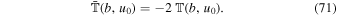 Equation (71)