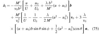 Equation (75)