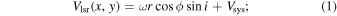 Equation (1)