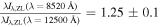 $\tfrac{\lambda {I}_{\lambda ,\mathrm{ZL}}(\lambda =8520\,\mathring{\rm A} )}{\lambda {I}_{\lambda ,\mathrm{ZL}}(\lambda =12500\,\mathring{\rm A} )}=1.25\pm 0.1$