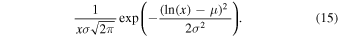 Equation (15)