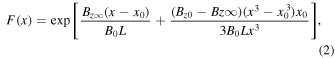 Equation (2)