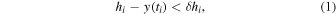 Equation (1)
