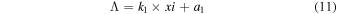 Equation (11)