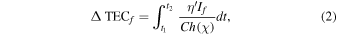 Equation (2)