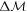 ${\rm{\Delta }}{ \mathcal M }$