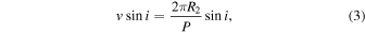 Equation (3)