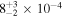 ${8}_{-2}^{+3}\times {10}^{-4}$