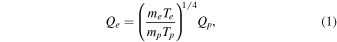 Equation (1)