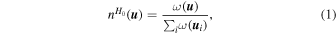 Equation (1)