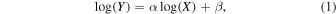 Equation (1)
