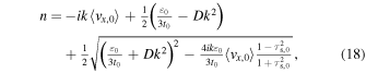 Equation (18)