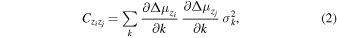 Equation (2)