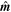 $\hat{{\boldsymbol{m}}}$