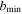 ${b}_{\min }$