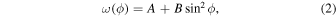 Equation (2)