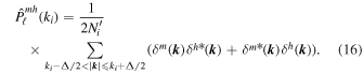Equation (16)