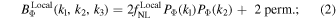 Equation (2)