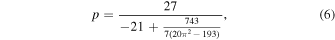 Equation (6)