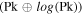 $(\mathrm{Pk}\oplus {log}(\mathrm{Pk}))$