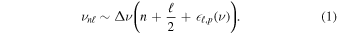 Equation (1)