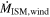 ${\dot{M}}_{\mathrm{ISM},\mathrm{wind}}$